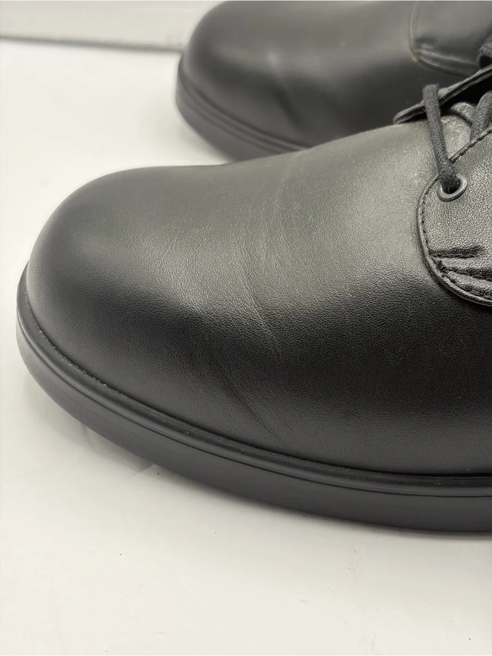 Apex Ambulator Mens 12 Wide Black Lace Up Therapeutic Shoes US 12W